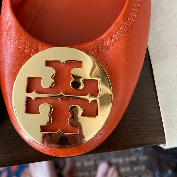๐๐HOST PICK๐๐ Tory Burch Leather Ballet Flats - Picture 6 of 7